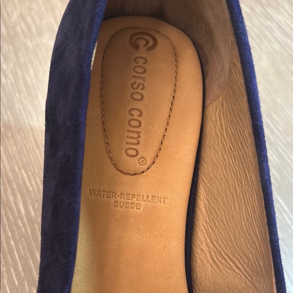 Corso Como‎ Blue Heels Suede Sophistication - Picture 7 of 7